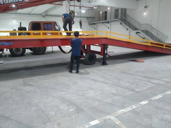 รับทำสะพานโหลดสินค้า ระยอง